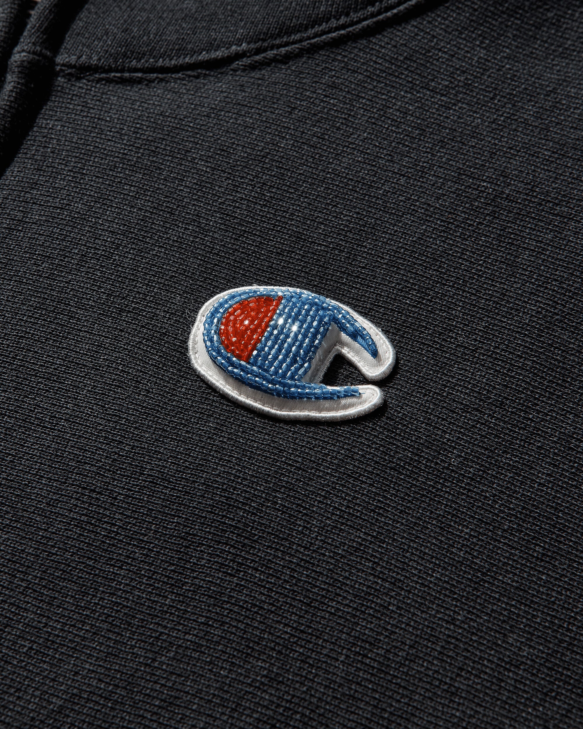 Undercover Uc X Champion Hoodie Black Sweatshirts Zip-Ups UC2E1802-1 002