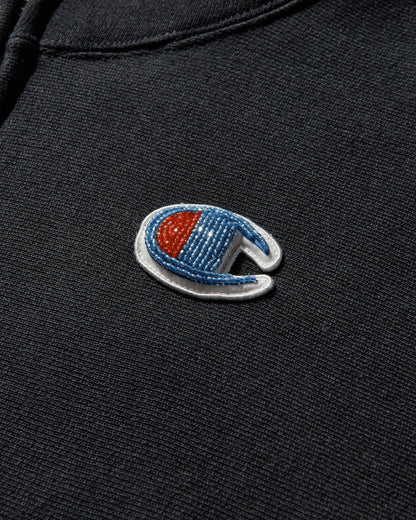 Undercover Uc X Champion Hoodie Black Sweatshirts Zip-Ups UC2E1802-1 002