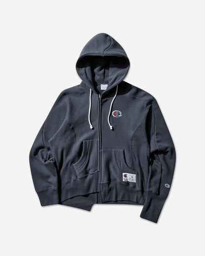 Undercover Uc X Champion Hoodie Navy Sweatshirts Zip-Ups UC2E1802-1 001
