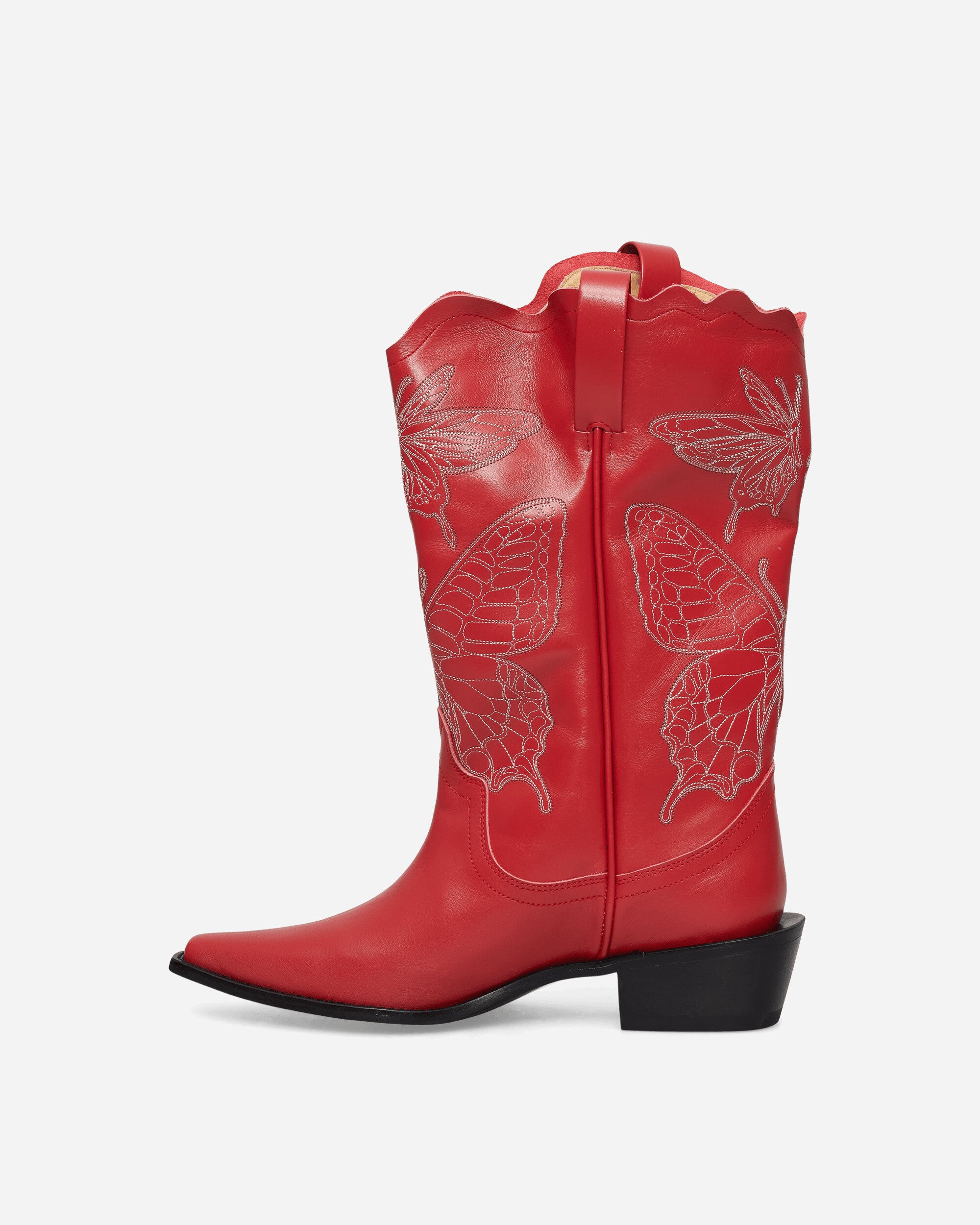 Undercover Wmns Shoes Red Boots Mid Boot UC1F1F03 RED
