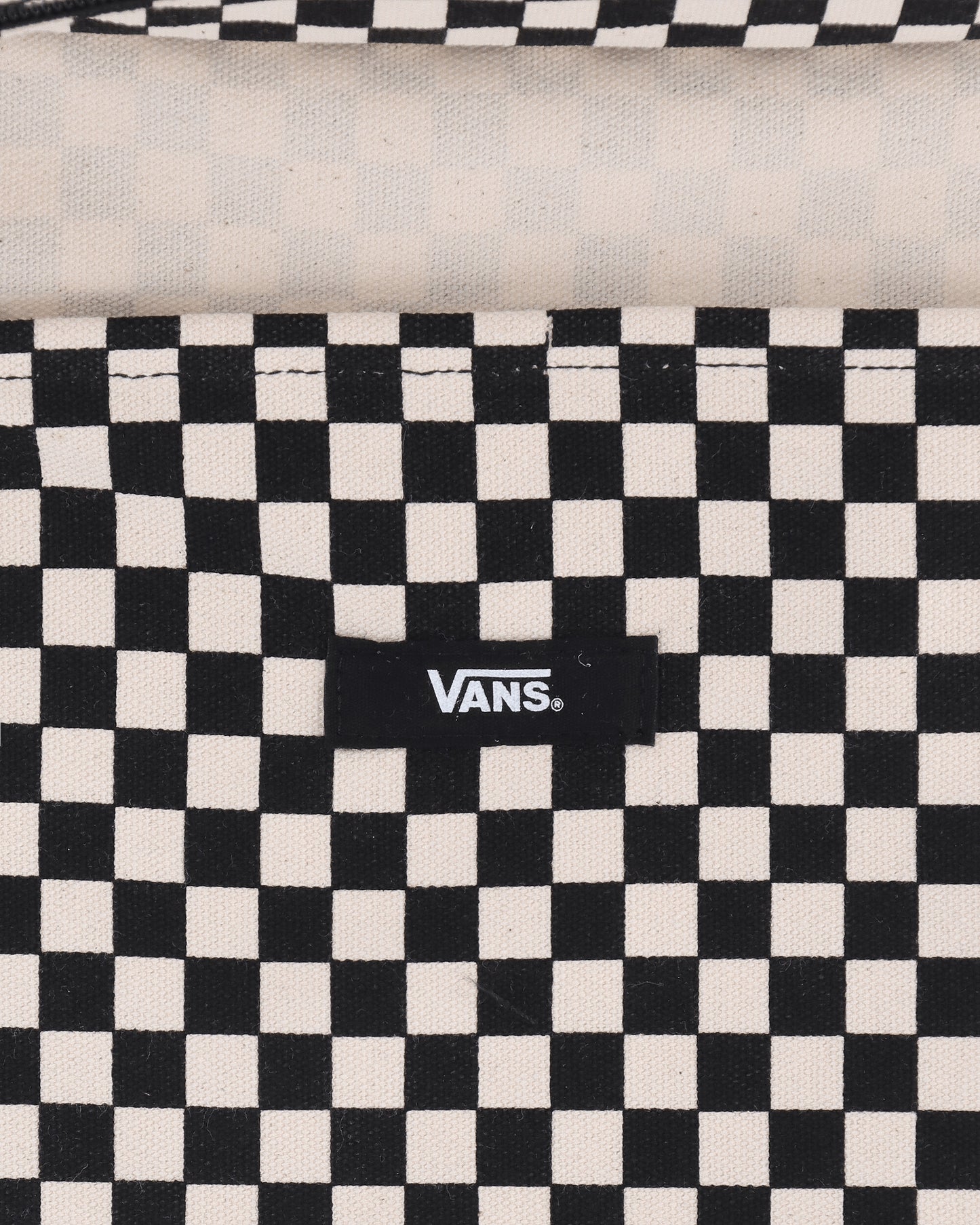 Vans Wmns Wm Tell All Zip Tote Checkerboard Bags and Backpacks Tote Bags VN0A5I1K7051