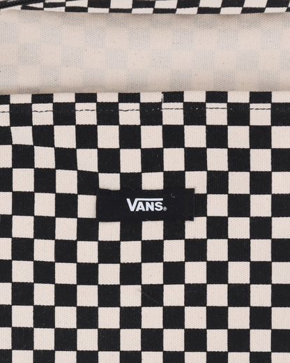 Vans Wmns Wm Tell All Zip Tote Checkerboard Bags and Backpacks Tote Bags VN0A5I1K7051