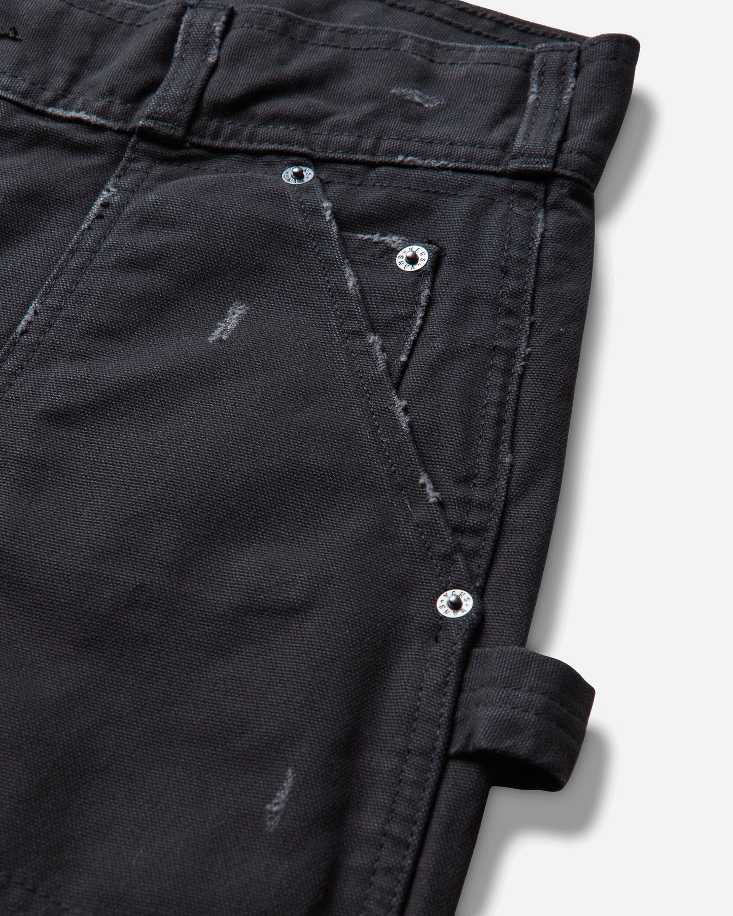 Vans Aod Distressed Double Knee Black Pants Casual VN000TTHBLK1
