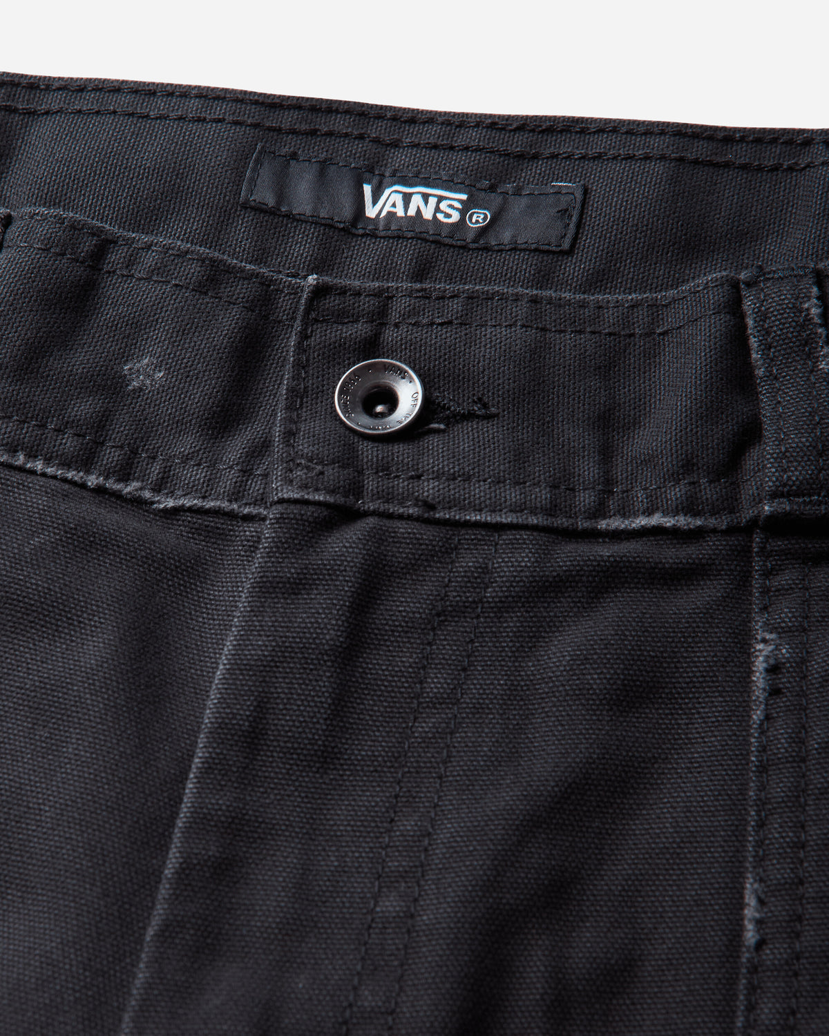 Vans Aod Distressed Double Knee Black Pants Casual VN000TTHBLK1