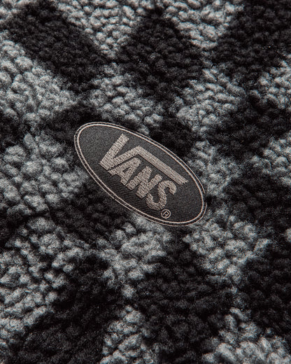 Vans Aod Relief Check Fleece Smoked Pearl Sweatshirts Fleece VN000RPQFLC1