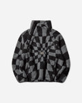 Vans Aod Relief Check Fleece Smoked Pearl Sweatshirts Fleece VN000RPQFLC1