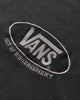 Vans Aod Oval Logo Hoodie Washed Black Sweatshirts Hoodies VN000RPZEMQ1