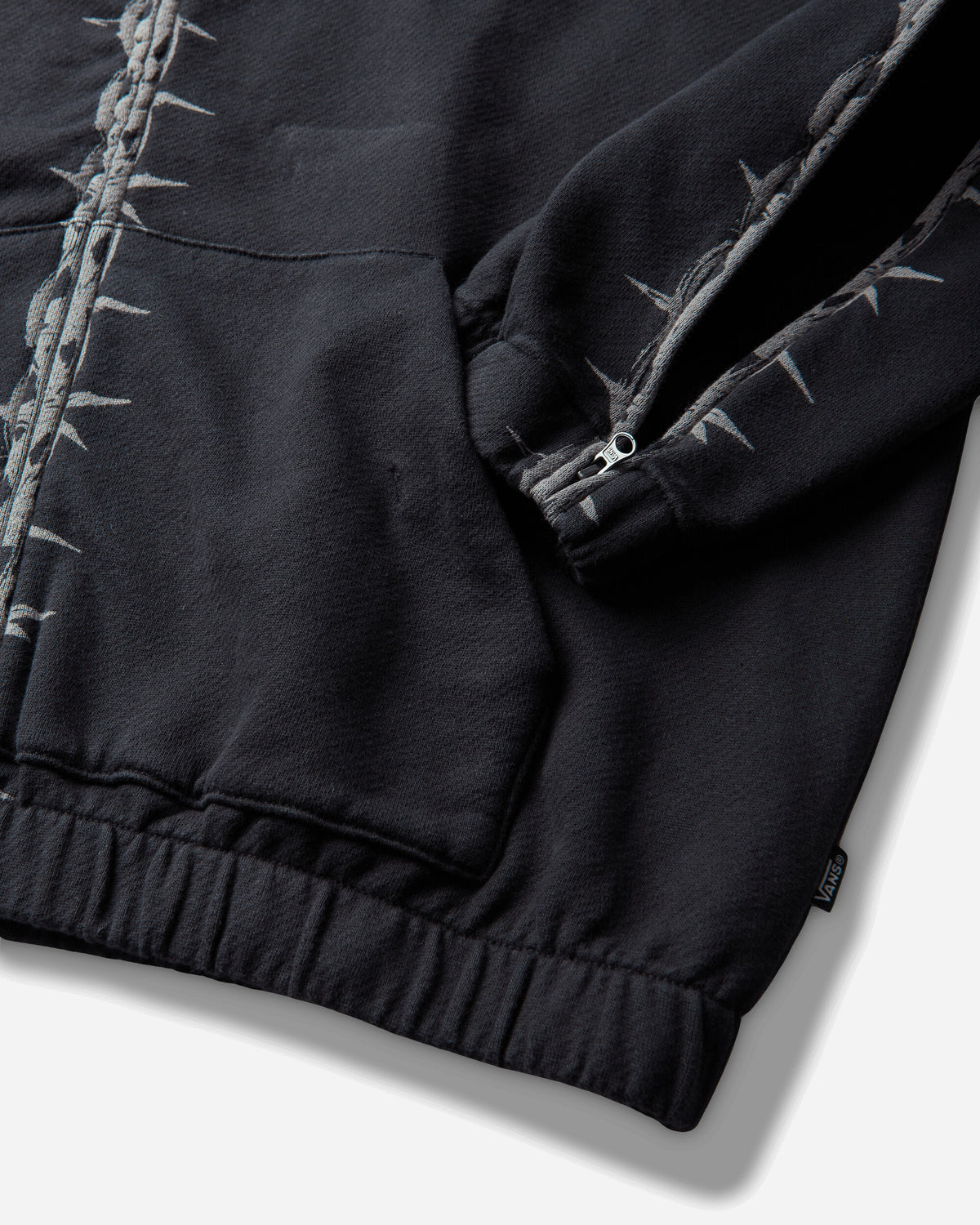 Vans Aod T Zipped Hoodie Black Sweatshirts Hoodies VN000TWYBLK1