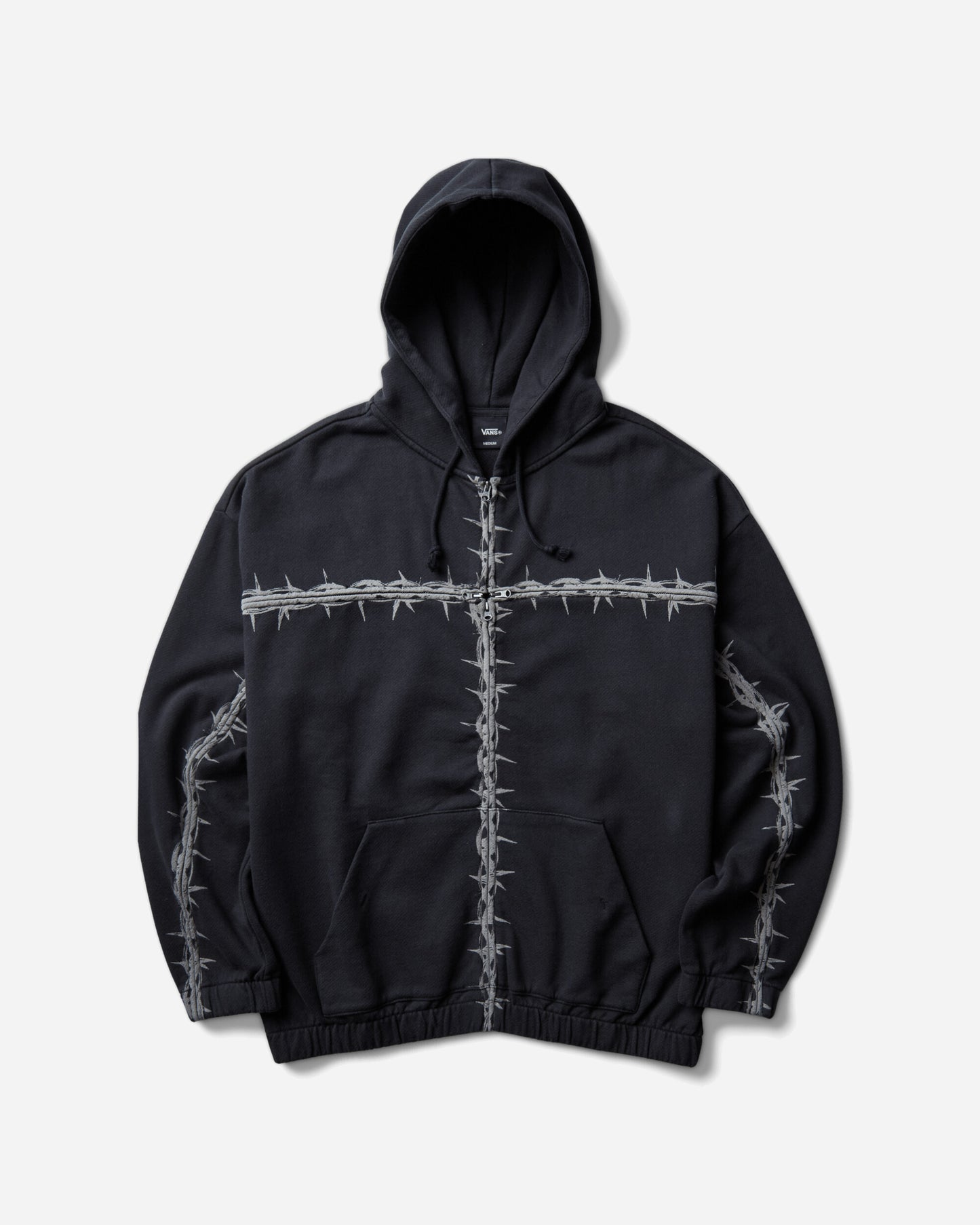 Vans Aod T Zipped Hoodie Black Sweatshirts Hoodies VN000TWYBLK1