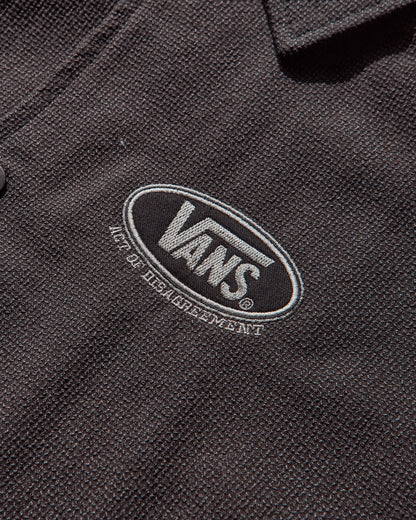 Vans Aod Aabrasion Coach Jacket Anthracite Coats and Jackets Jackets VN000RPNH9H1