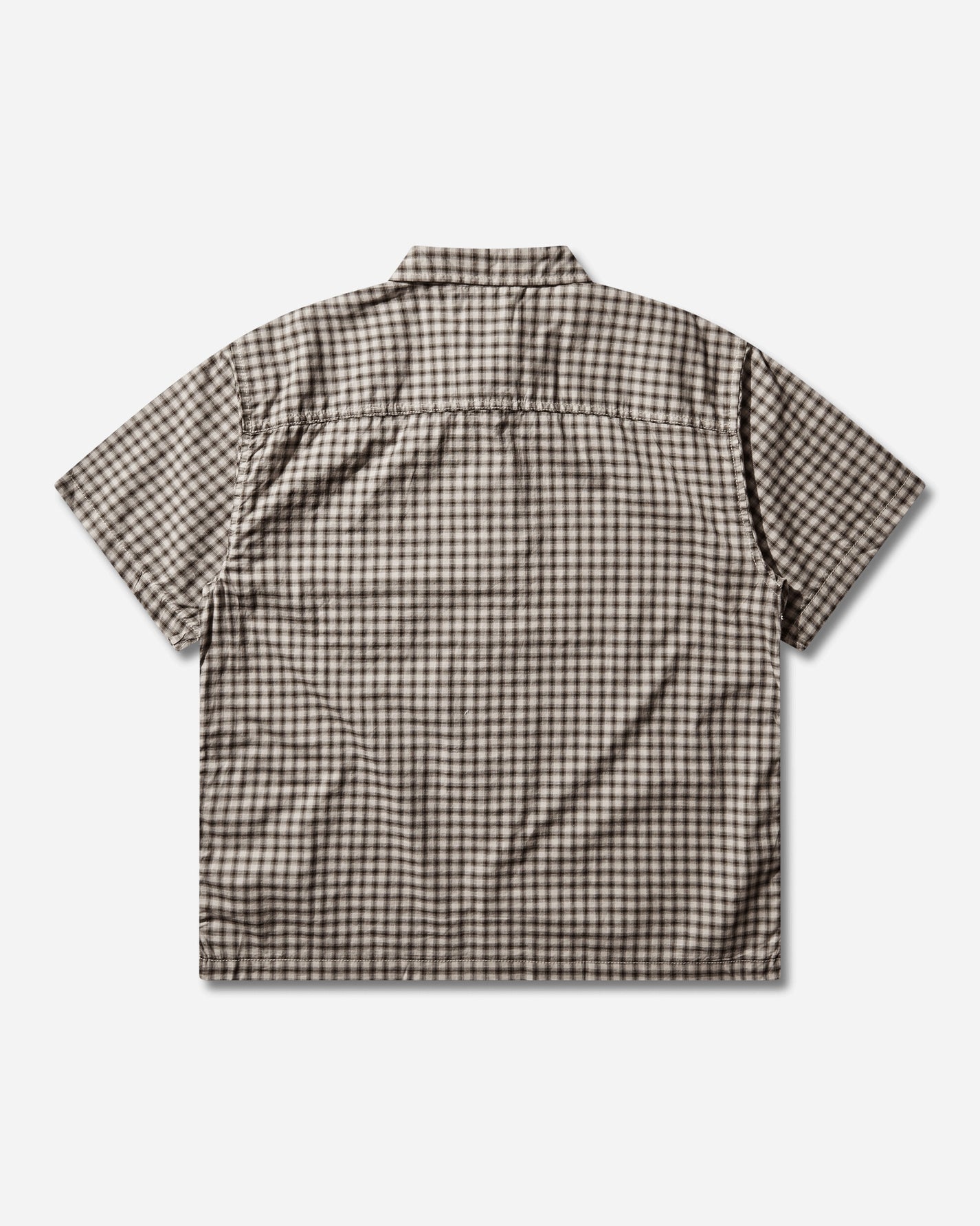 Vans Larkspur Mini Plaid Ss Shirt Oatmeal/Demitasse Coats and Jackets Jackets VN000TA6GCO1