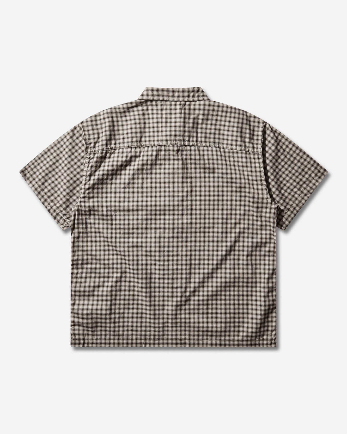 Vans Larkspur Mini Plaid Ss Shirt Oatmeal/Demitasse Coats and Jackets Jackets VN000TA6GCO1