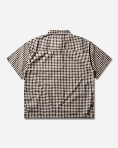 Vans Larkspur Mini Plaid Ss Shirt Oatmeal/Demitasse Coats and Jackets Jackets VN000TA6GCO1