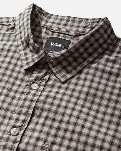 Vans Larkspur Mini Plaid Ss Shirt Oatmeal/Demitasse Coats and Jackets Jackets VN000TA6GCO1