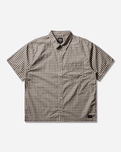 Vans Larkspur Mini Plaid Ss Shirt Oatmeal/Demitasse Coats and Jackets Jackets VN000TA6GCO1