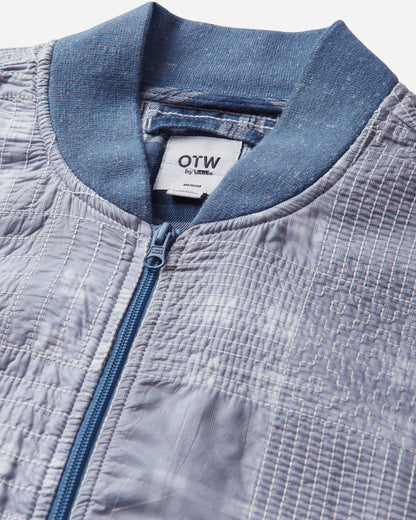 Vans Otw X Tdc Double Layered Bomber Jacket Deep Indigo Coats and Jackets Jackets VN000TSBFOB1