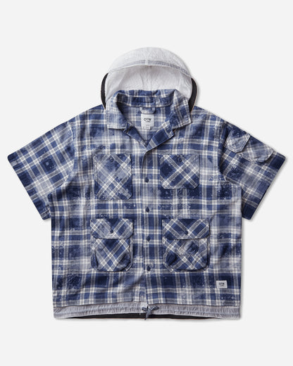 Vans Otw X Tdc Double Layered Shacket Deep Indigo Coats and Jackets Jackets VN000TSCFOB1