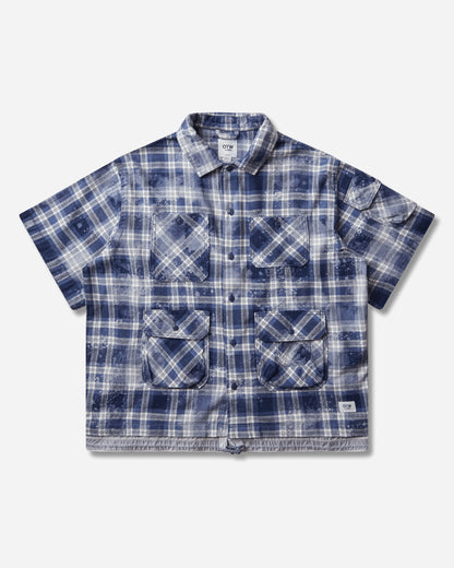 Vans Otw X Tdc Double Layered Shacket Deep Indigo Coats and Jackets Jackets VN000TSCFOB1