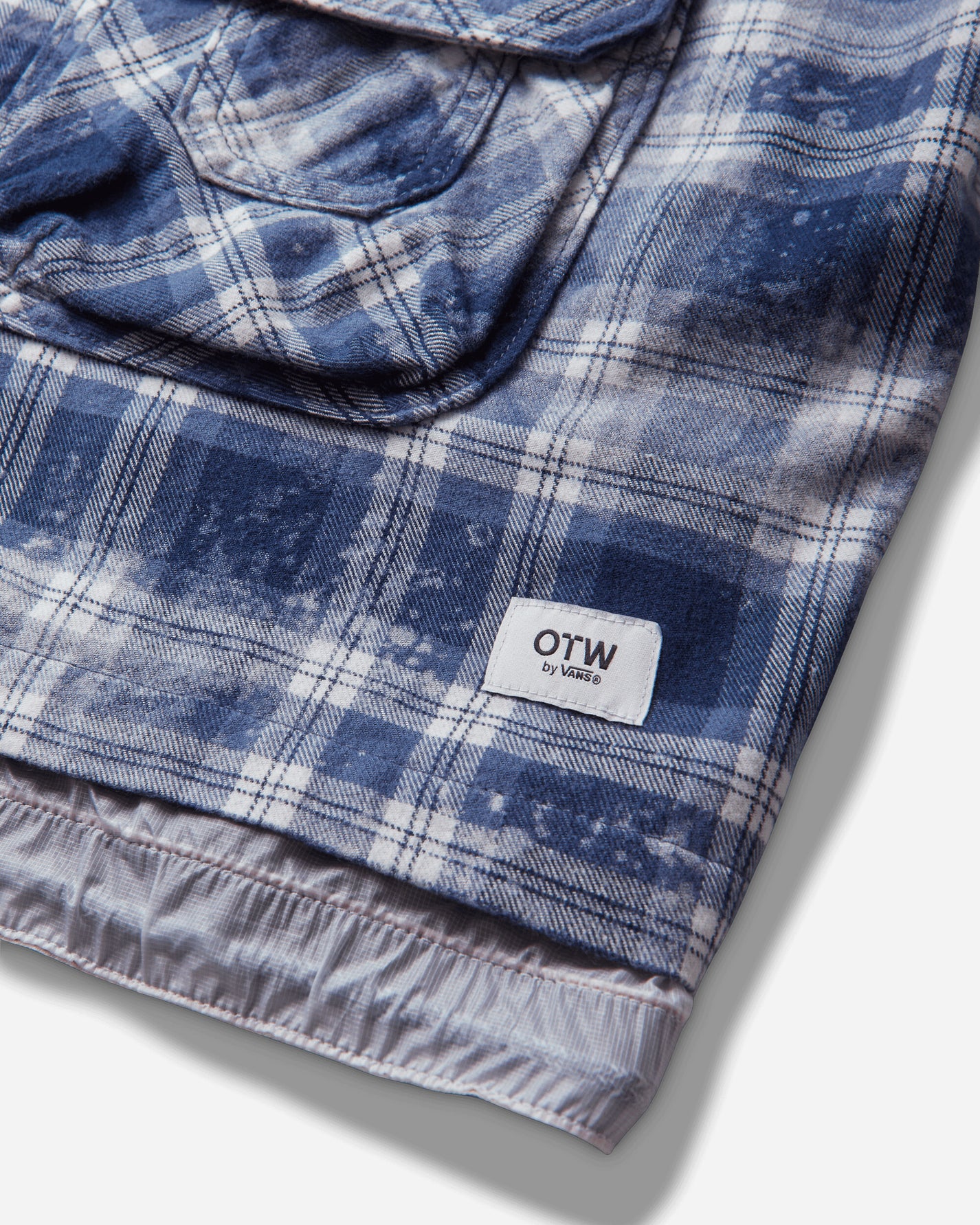 Vans Otw X Tdc Double Layered Shacket Deep Indigo Coats and Jackets Jackets VN000TSCFOB1