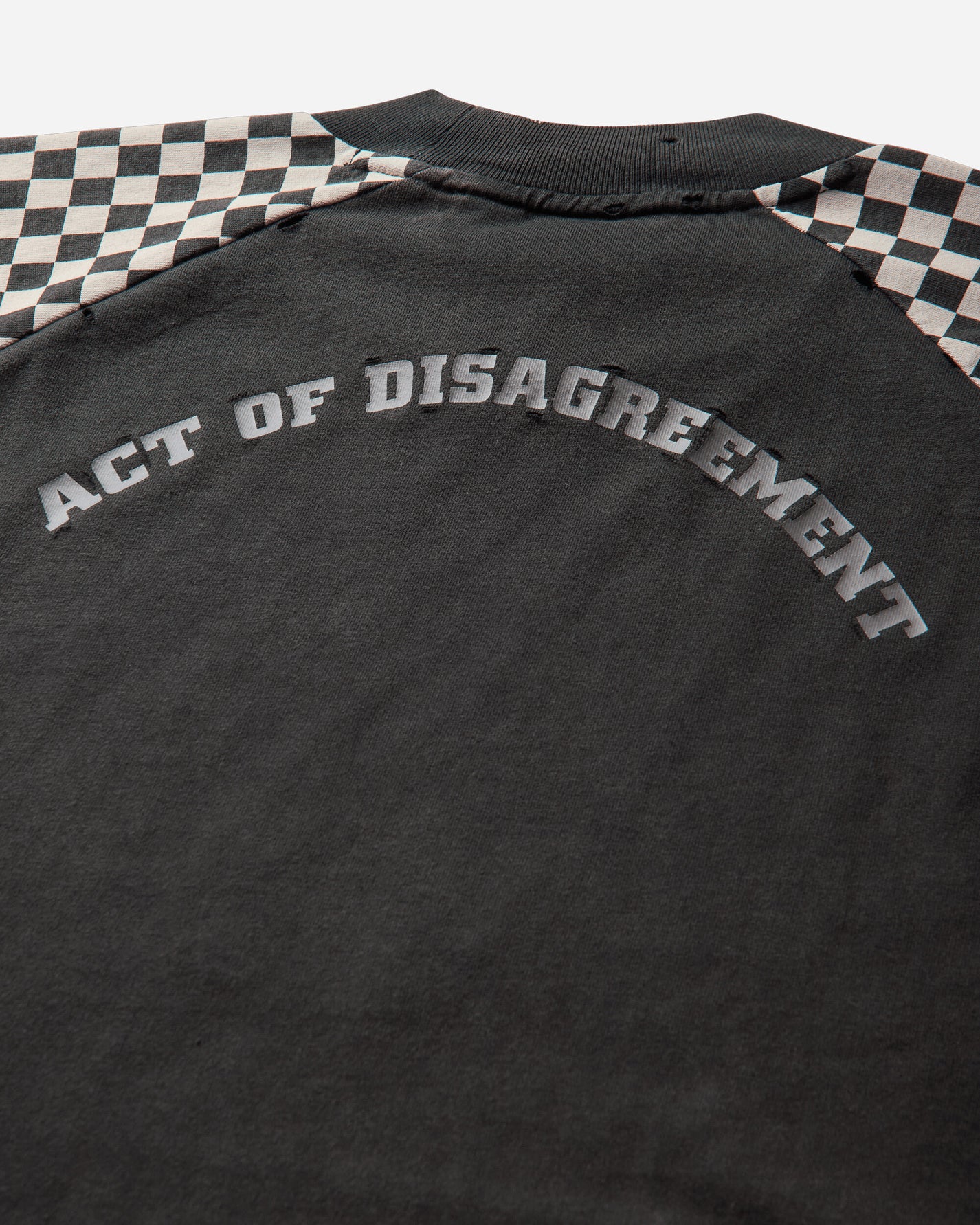 Vans Aod Racing Longsleeve T Shirt Black/White T-Shirts Longsleeve VN000TWXY281