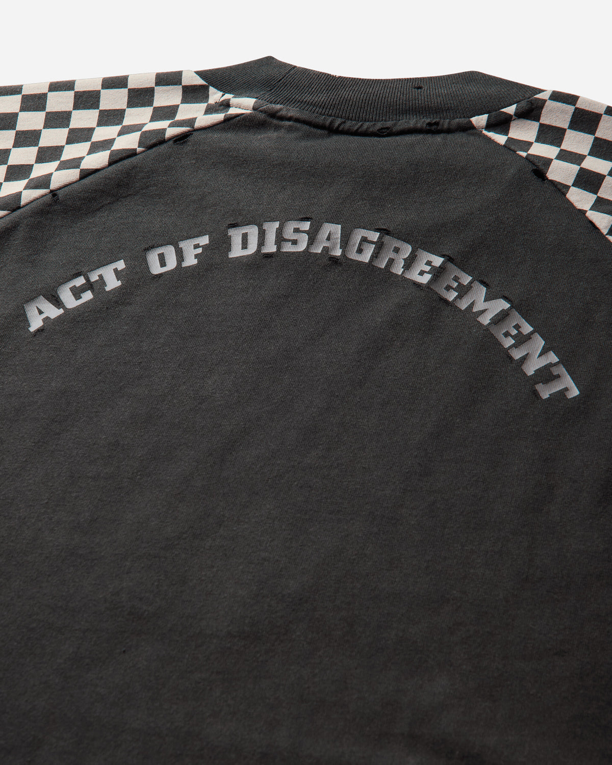 Vans Aod Racing Longsleeve T Shirt Black/White T-Shirts Longsleeve VN000TWXY281