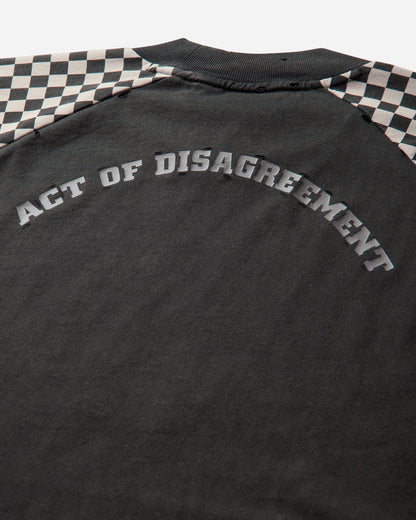 Vans Aod Racing Longsleeve T Shirt Black/White T-Shirts Longsleeve VN000TWXY281