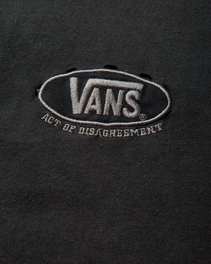Vans Aod Racing Longsleeve T Shirt Black/White T-Shirts Longsleeve VN000TWXY281