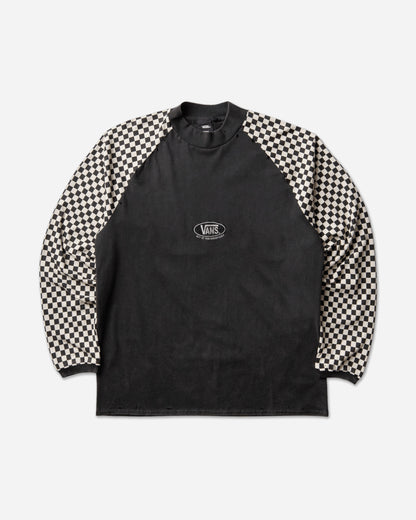 Vans Aod Racing Longsleeve T Shirt Black/White T-Shirts Longsleeve VN000TWXY281