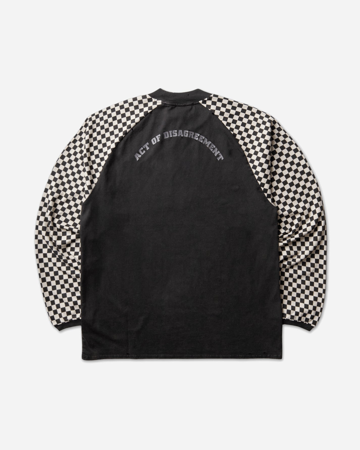 Vans Aod Racing Longsleeve T Shirt Black/White T-Shirts Longsleeve VN000TWXY281