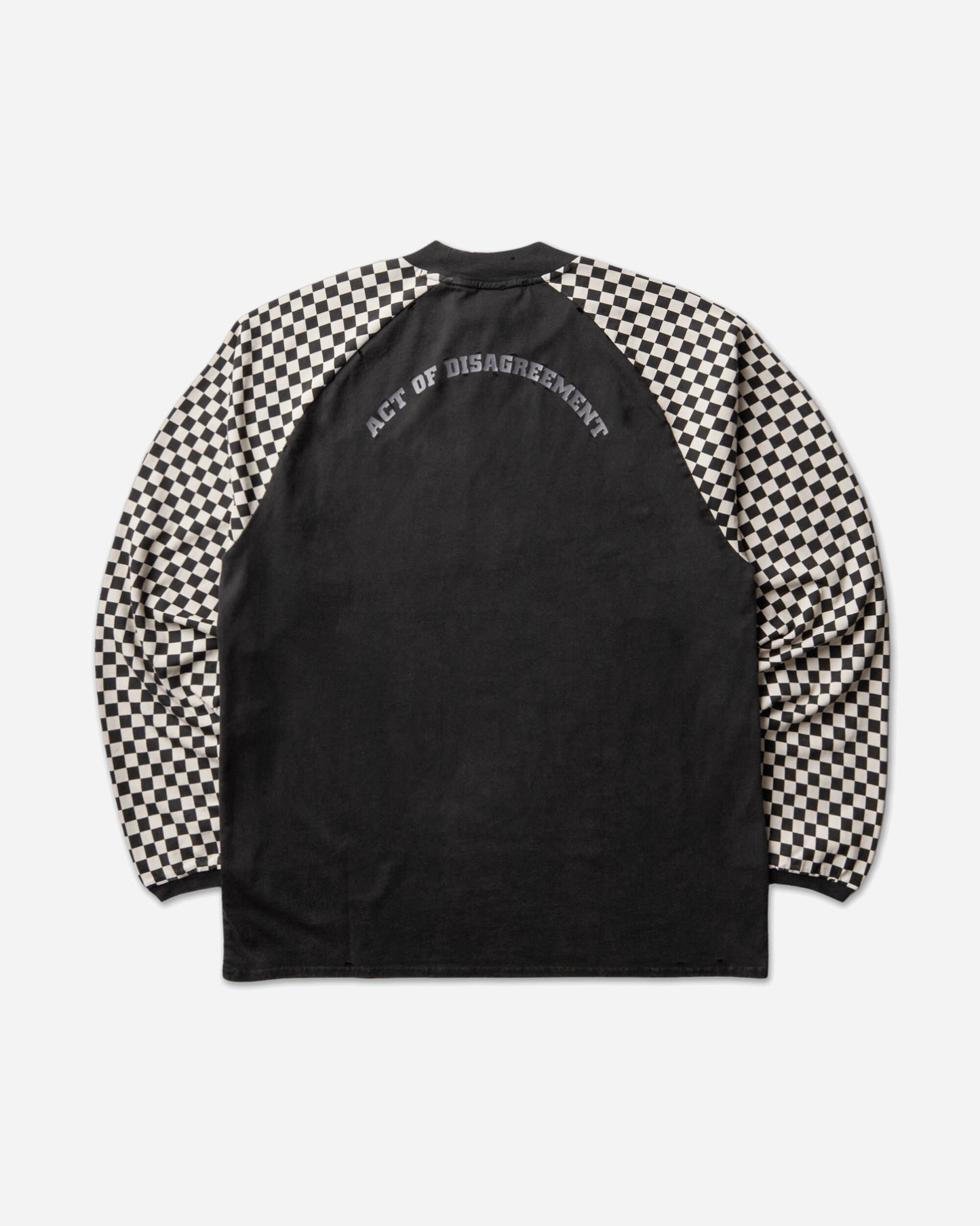 Vans Aod Racing Longsleeve T Shirt Black/White T-Shirts Longsleeve VN000TWXY281
