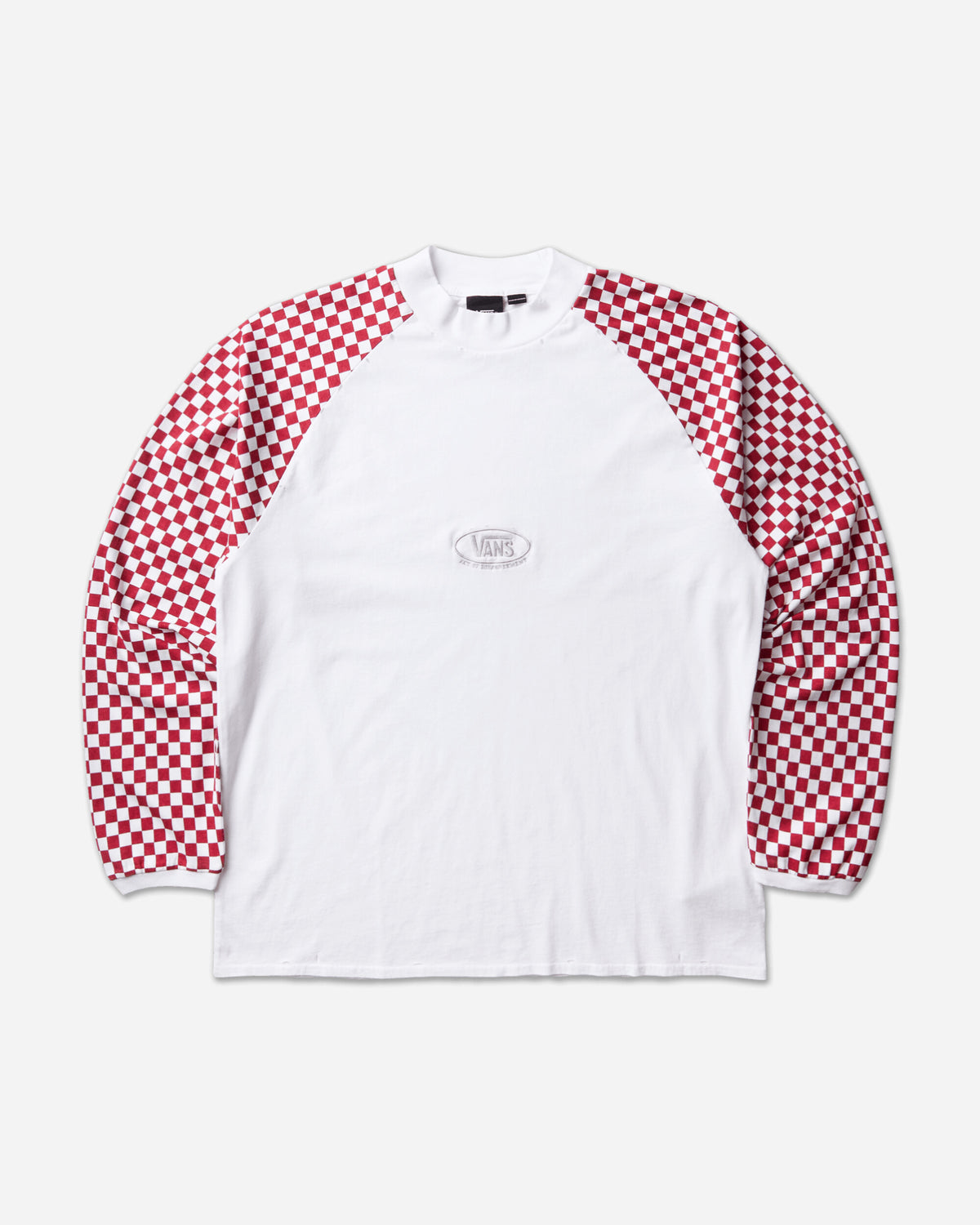 Vans Aod Racing Longsleeve T Shirt Haute Red T-Shirts Longsleeve VN000TWXH071