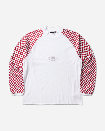 Vans Aod Racing Longsleeve T Shirt Haute Red T-Shirts Longsleeve VN000TWXH071