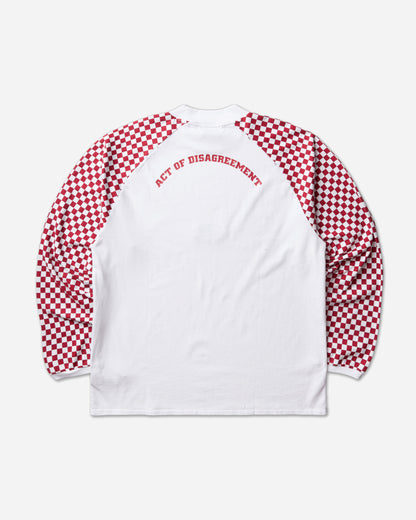 Vans Aod Racing Longsleeve T Shirt Haute Red T-Shirts Longsleeve VN000TWXH071