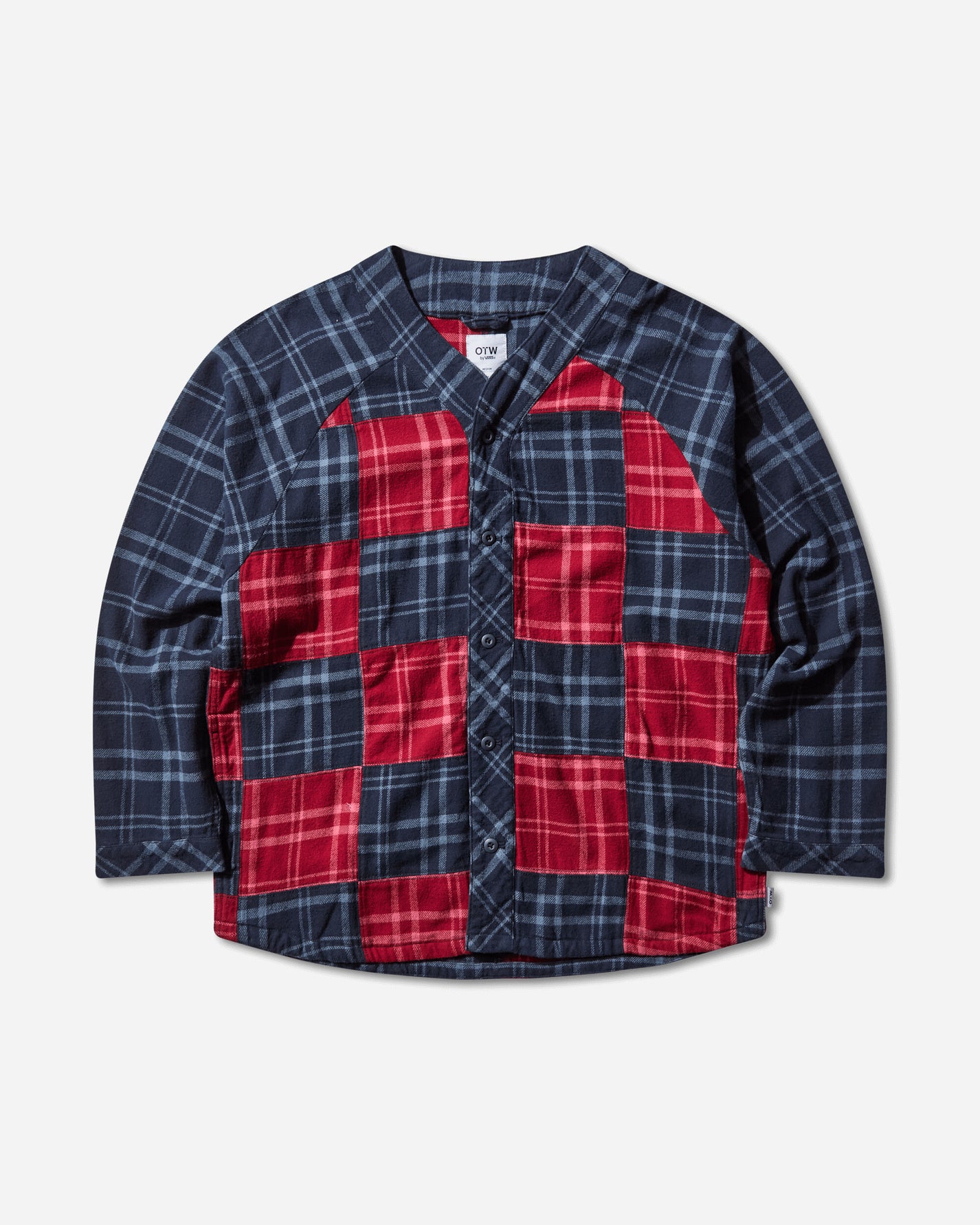 Vans Otw Flannel Blocked Shirt Parisian Night Shirts Longsleeve Shirt VN000R5TJDU1
