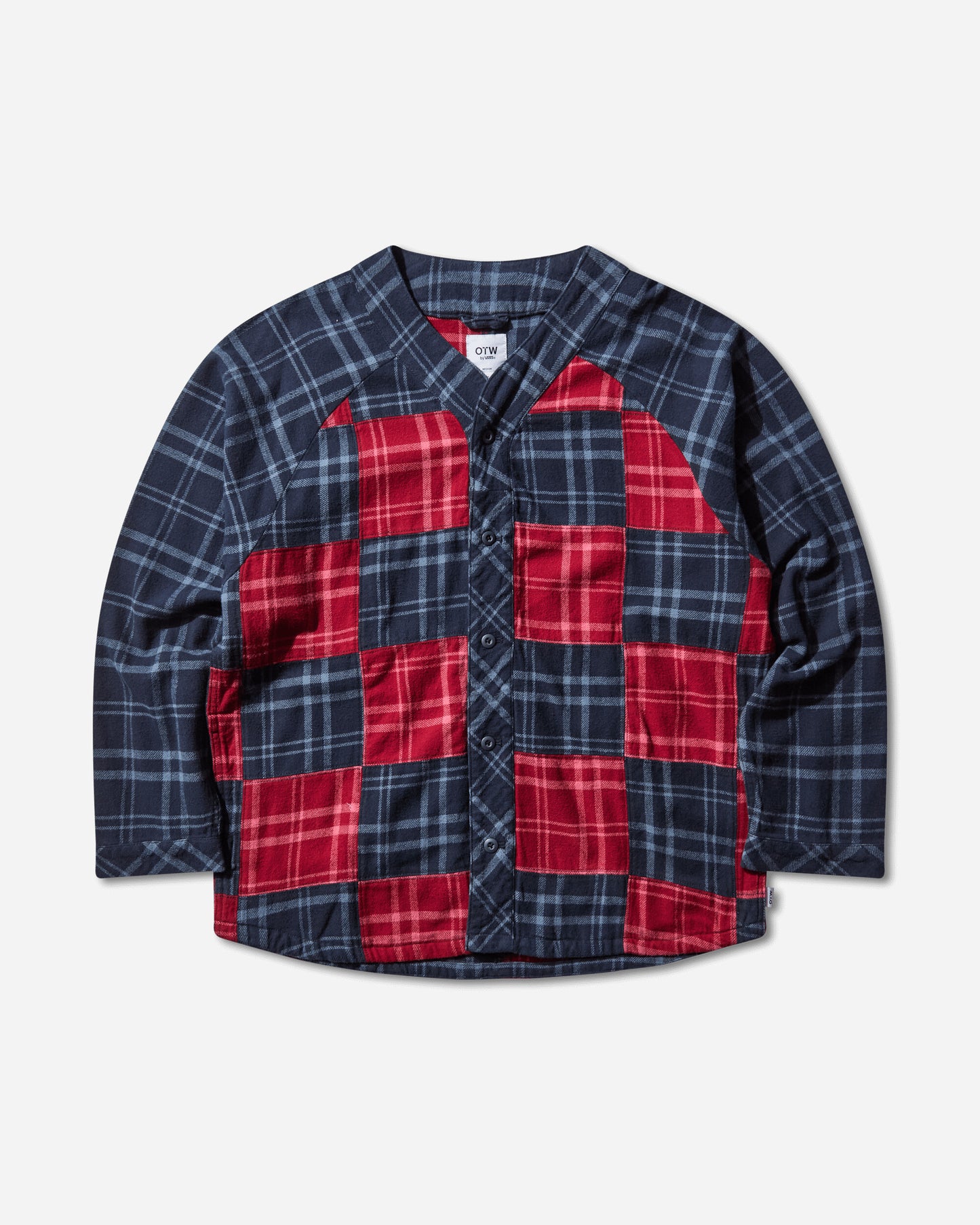 Vans Otw Flannel Blocked Shirt Parisian Night Shirts Longsleeve Shirt VN000R5TJDU1