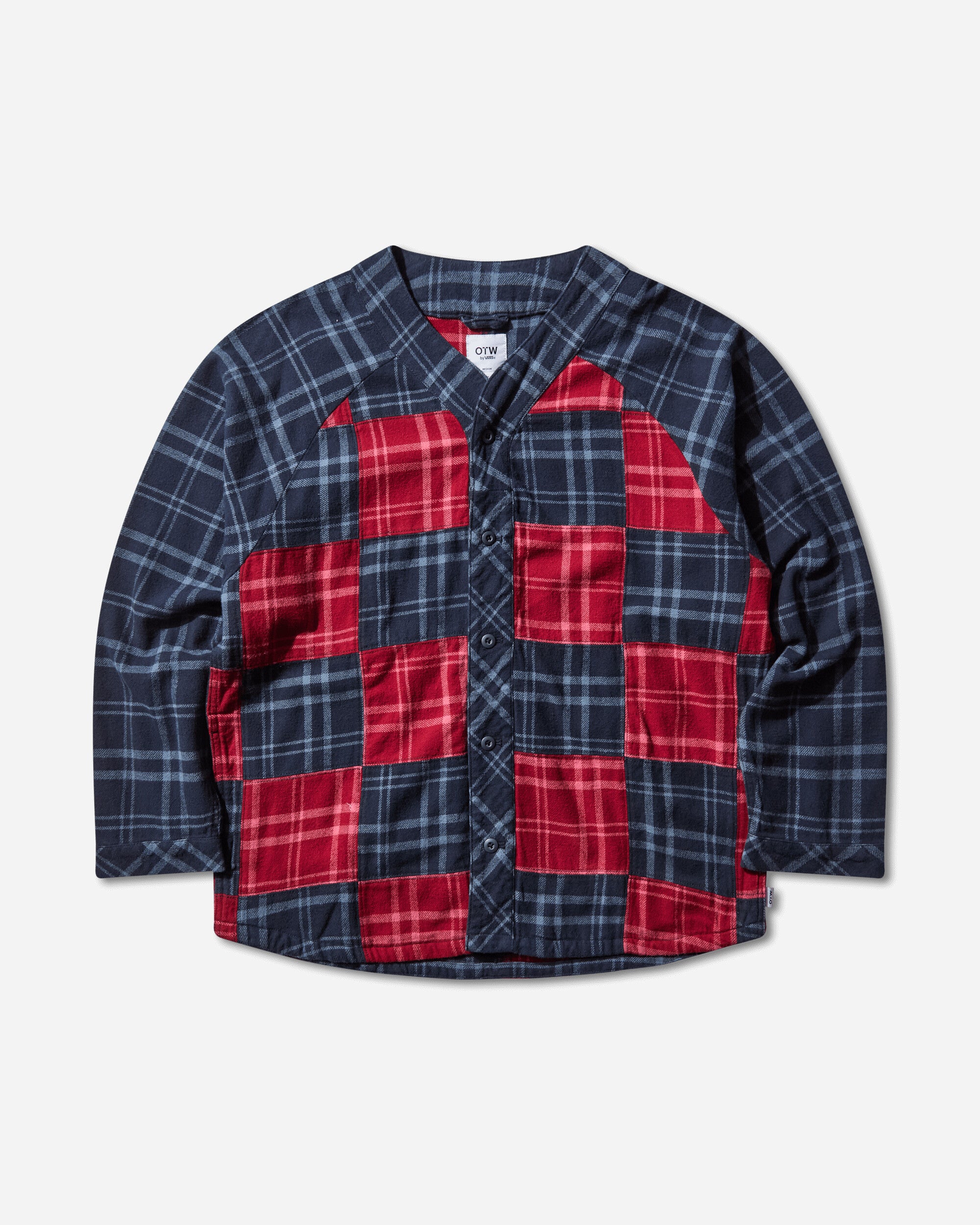 Vans Otw Flannel Blocked Shirt Parisian Night Shirts Longsleeve Shirt VN000R5TJDU1