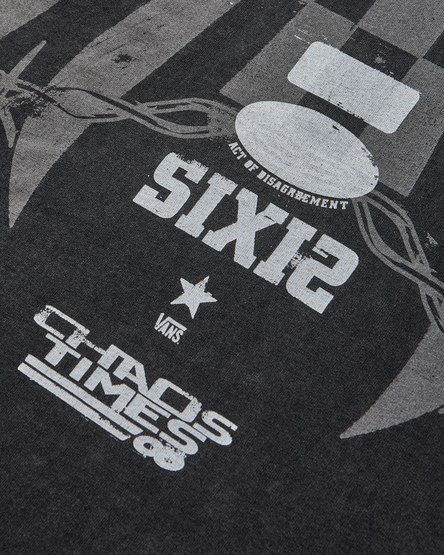 Vans Aod Hazard Ls Tee Black T-Shirts Shortsleeve VN000RPWBLK1