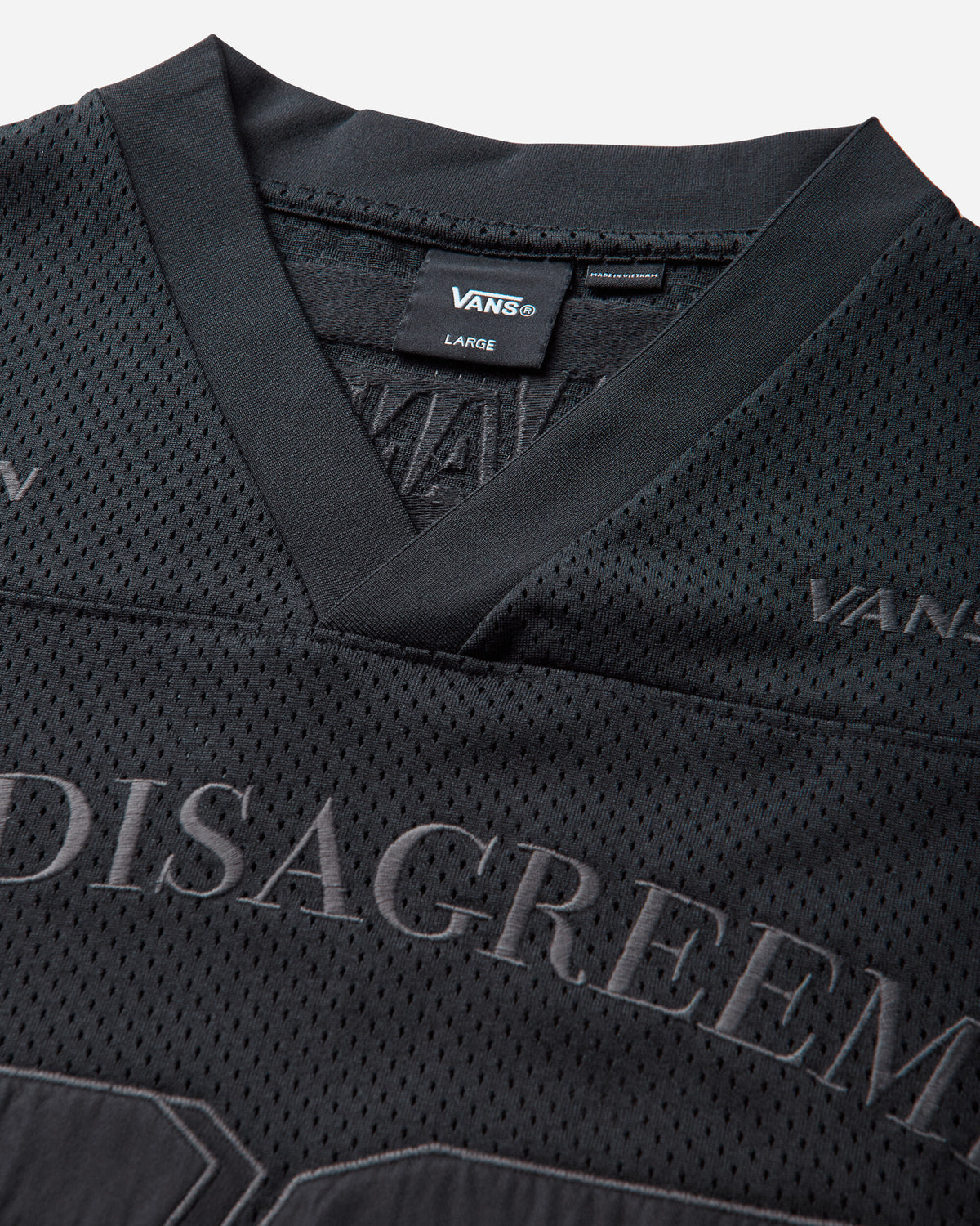 Vans Aod Mesh T Shirt Black T-Shirts Shortsleeve VN000TWUBLK1