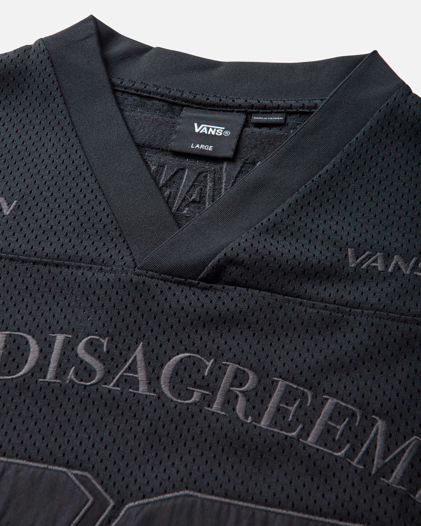 Vans Aod Mesh T Shirt Black T-Shirts Shortsleeve VN000TWUBLK1