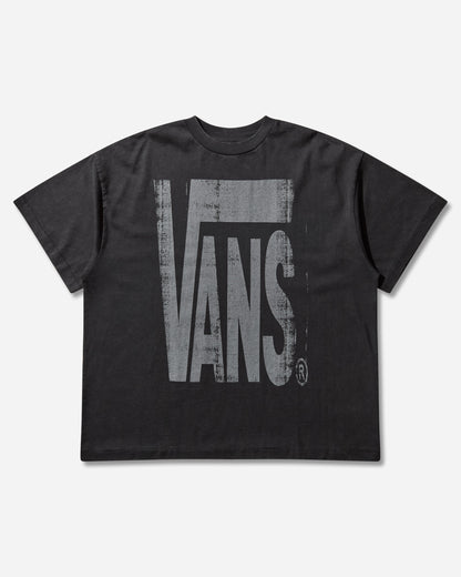 Vans Aodbrushed Logo Tee Washed Black T-Shirts Shortsleeve VN000TR2EMQ1