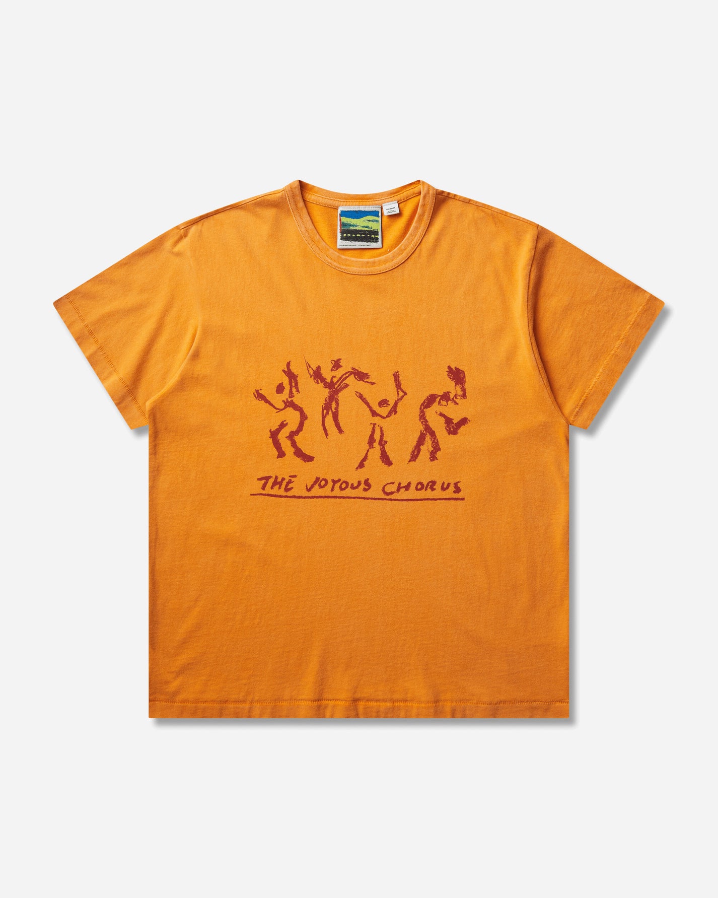 Vans Otw Julian K Washed Ss Tee Julian Klincewicz Orange Pepper T-Shirts Shortsleeve VN000RSCFUB1