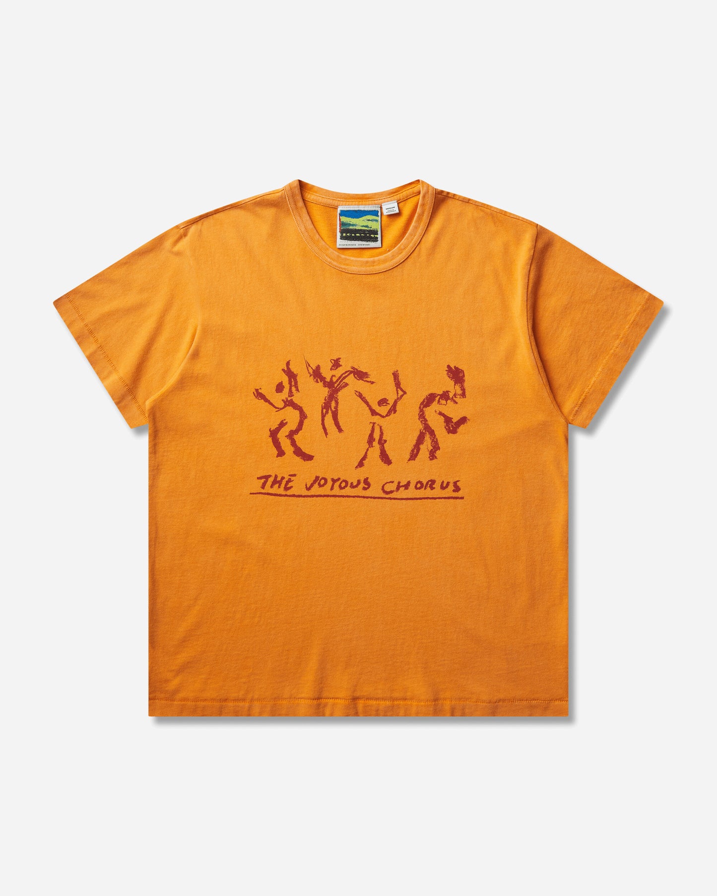 Vans Otw Julian K Washed Ss Tee Julian Klincewicz Orange Pepper T-Shirts Shortsleeve VN000RSCFUB1