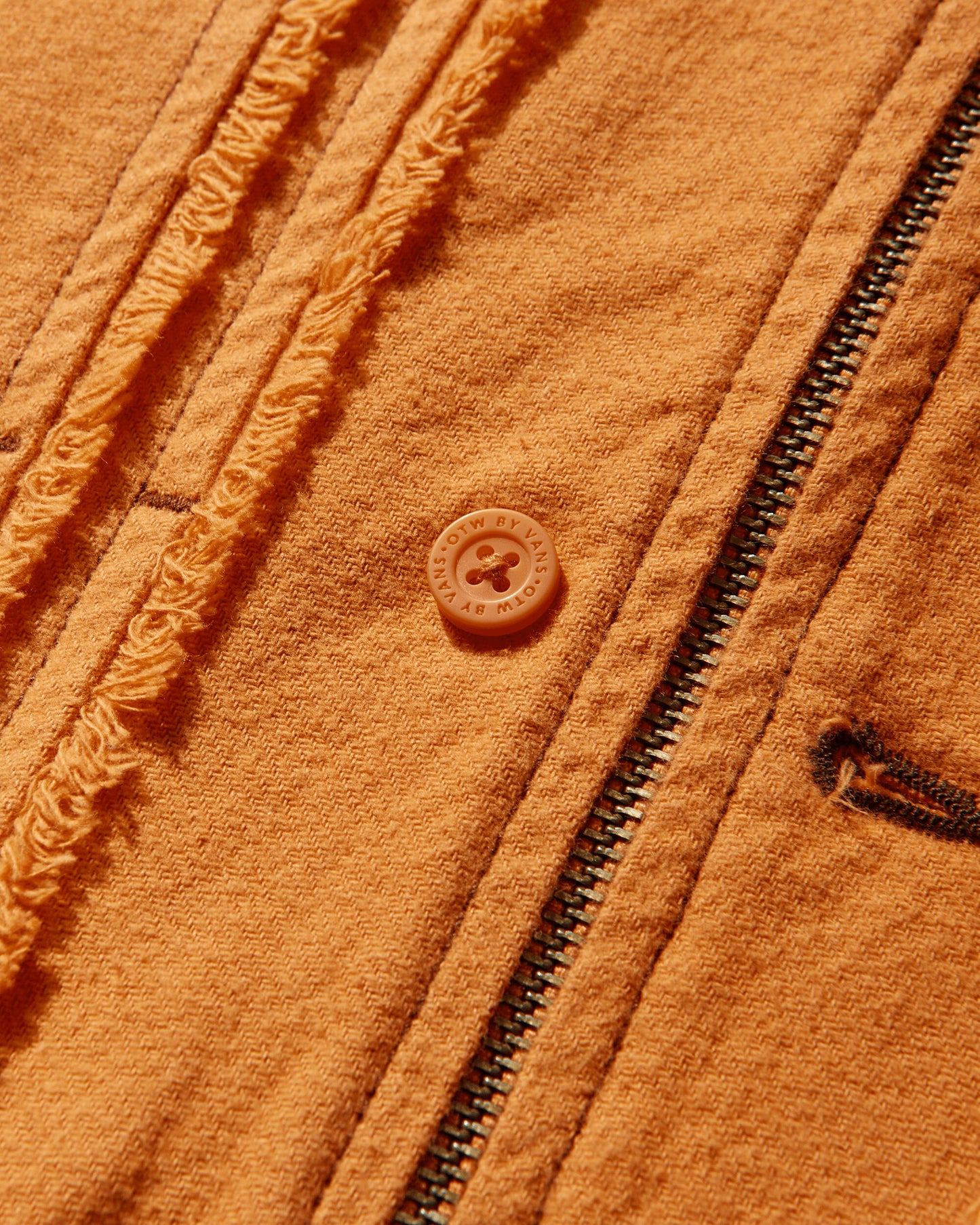 Vans Otw Double Edge Ss Shirt Sunset Orange Shirts Shortsleeve Shirt VN000TS515J1