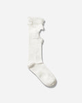 Vans Lx Metagirl Ruffle Knee High Sock Metagirl Studio White Underwear Socks VN000SUVWHT1