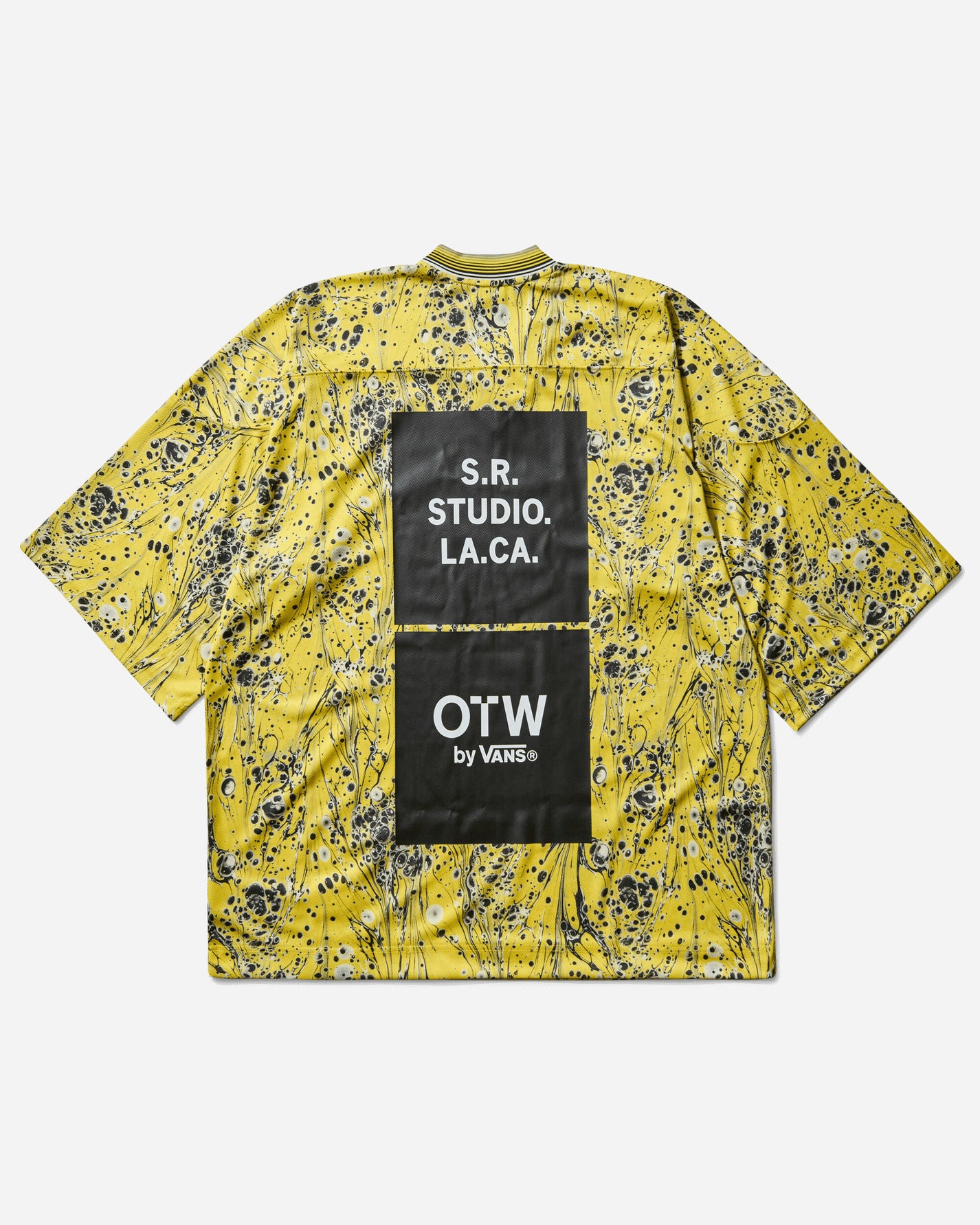 Vans Otw Sterling Ruby Hockey Jersey Cyber Yellow Knitwears Sweaters VN000NM3SEJ1