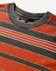 Vans Pique Stripe Ss Knit Racing Red Knitwears Sweaters VN000T6BIZQ1