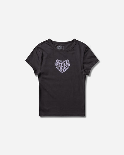 Vans Wmns Barbed Heart W Tee Black Knitwears Sweaters VN000W25BLK1