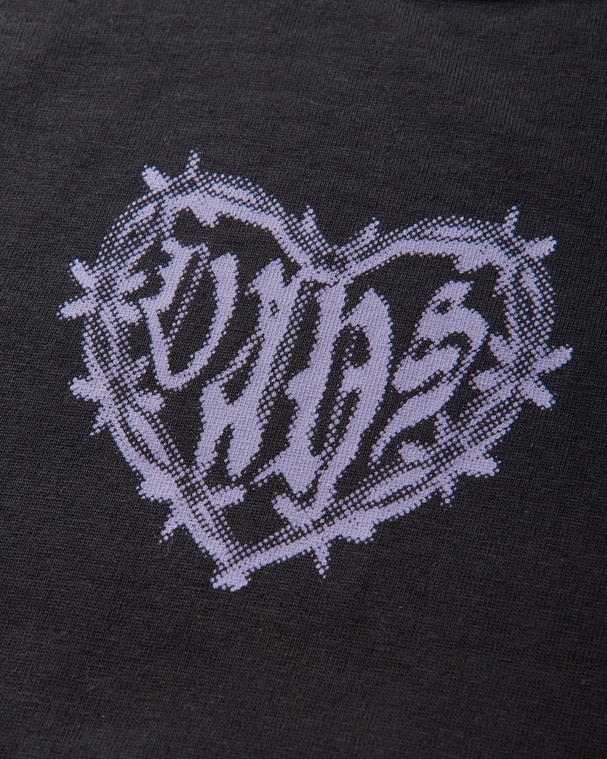 Vans Wmns Barbed Heart W Tee Black Knitwears Sweaters VN000W25BLK1