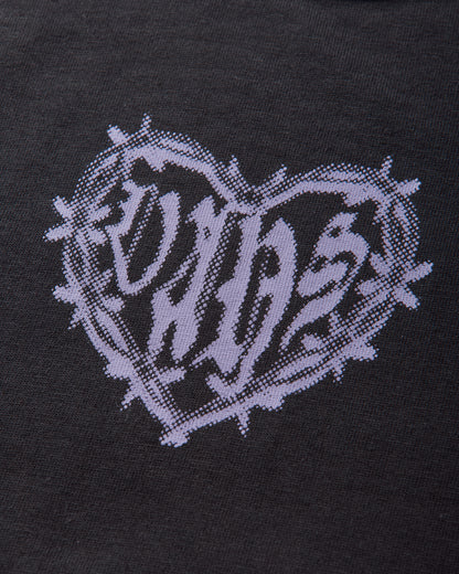 Vans Wmns Barbed Heart W Tee Black Knitwears Sweaters VN000W25BLK1