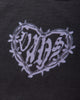 Vans Wmns Barbed Heart W Tee Black Knitwears Sweaters VN000W25BLK1
